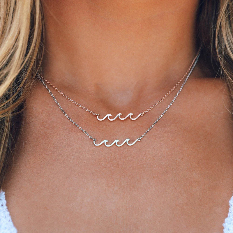 PURA VIDA DELICATE WAVE NECKLACE