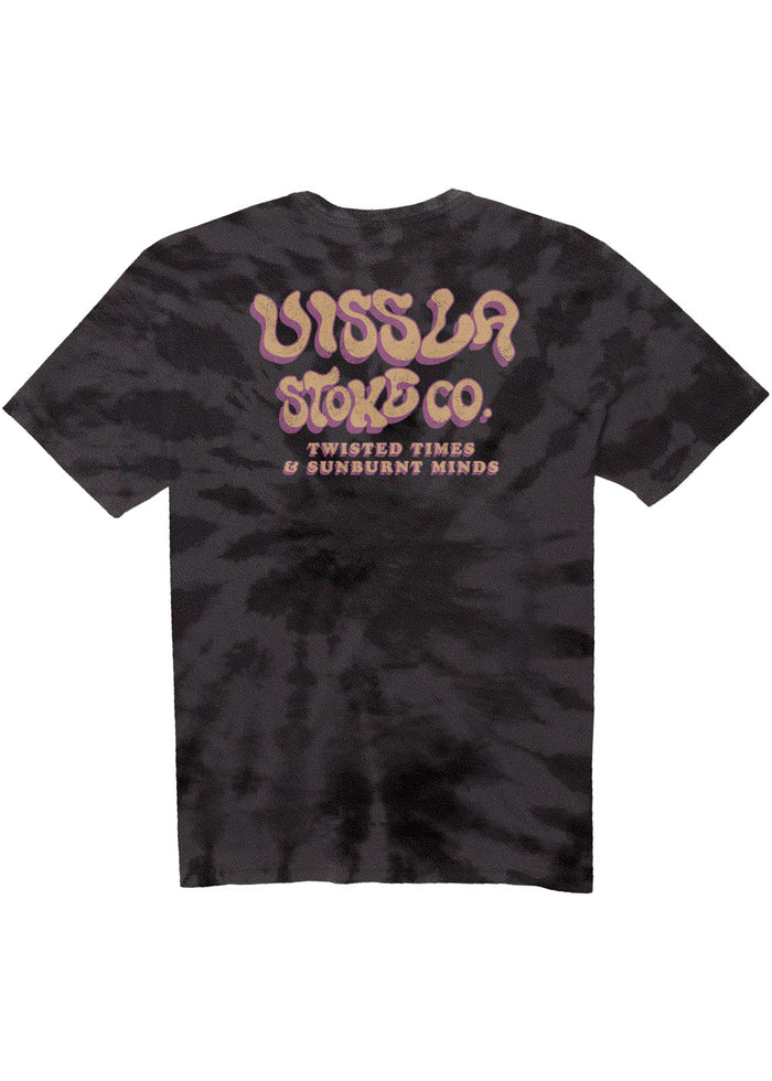 Trippy Stoke Tie Dye Ss Pkt Tee