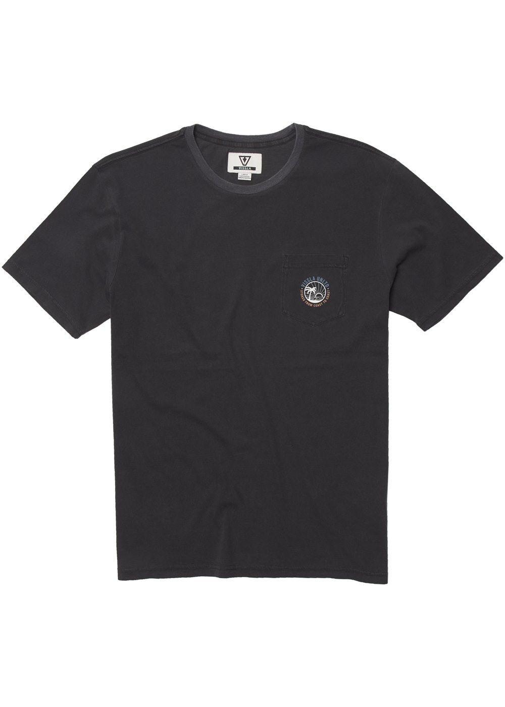 Sun Down Ss Pkt Tee