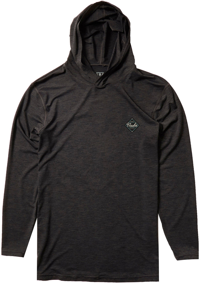 Twisted Eco Hooded Ls Rash Guard