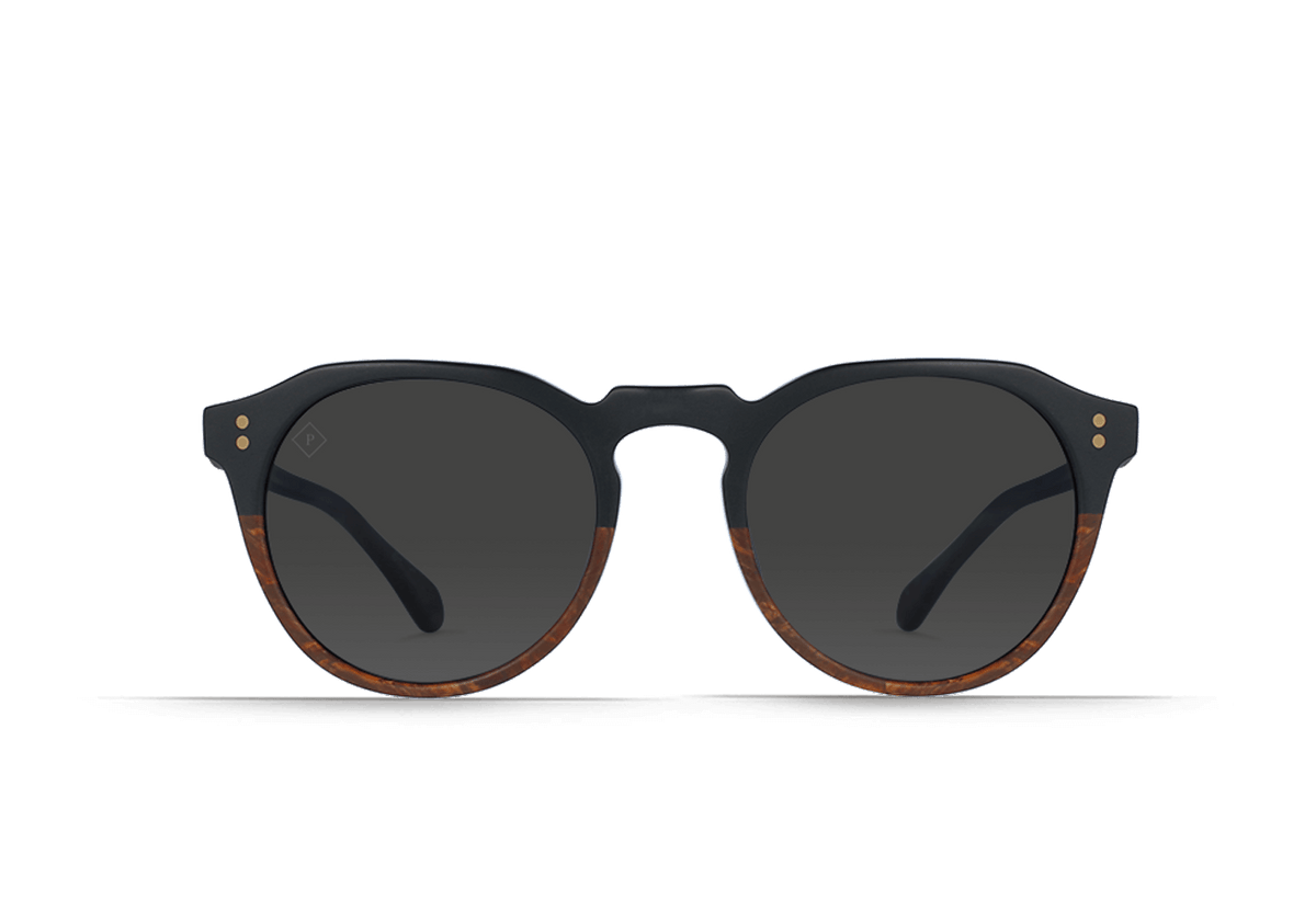 REMMY-Burlwood / Black Polarized