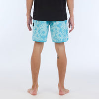 SLACKER PRINTED 18" E-WAIST WALKSHORT