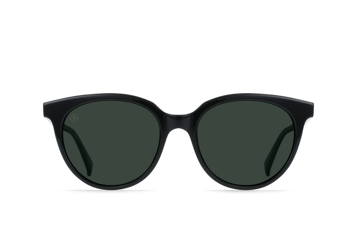 LILY-Crystal Black / Green Polarized