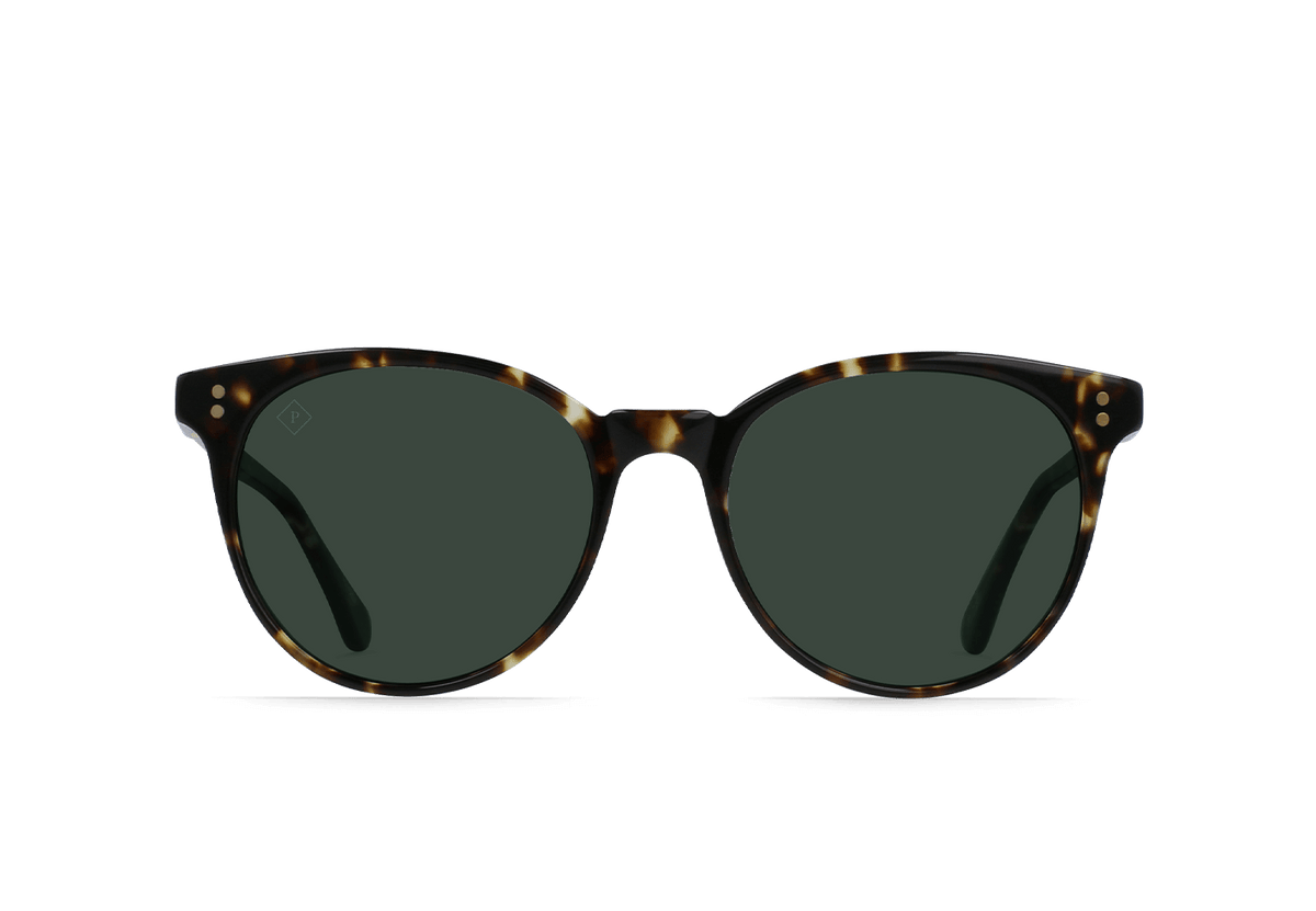 NORIE-Brindle Tortoise / Green Polarized