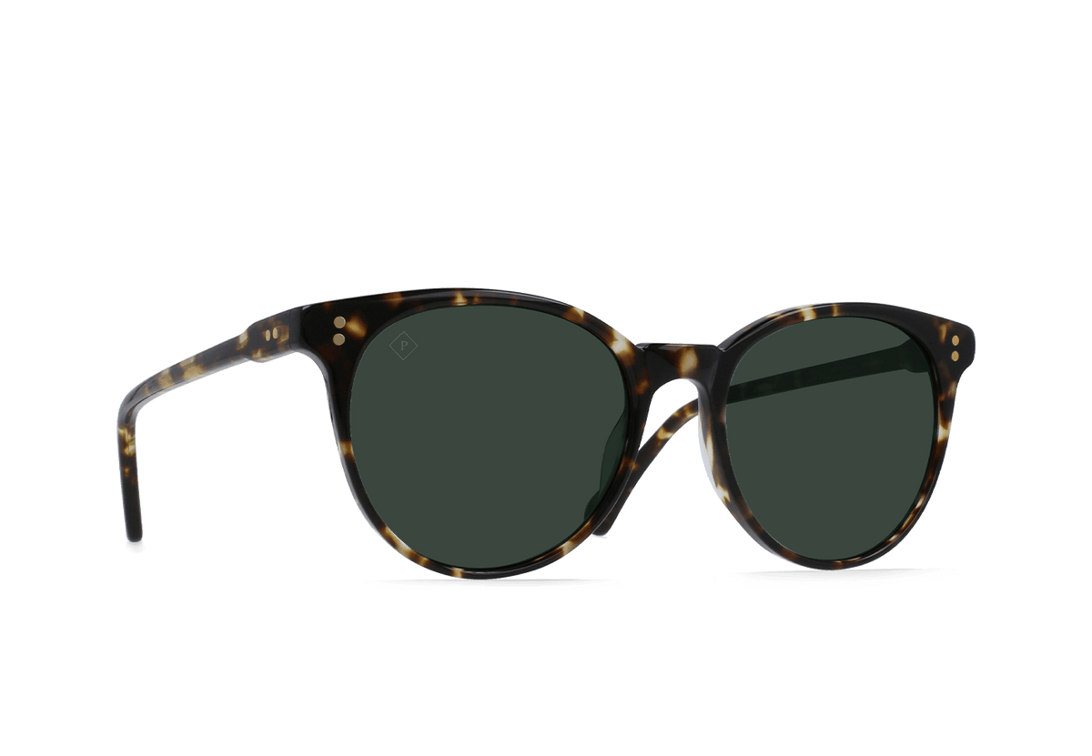 NORIE-Brindle Tortoise / Green Polarized