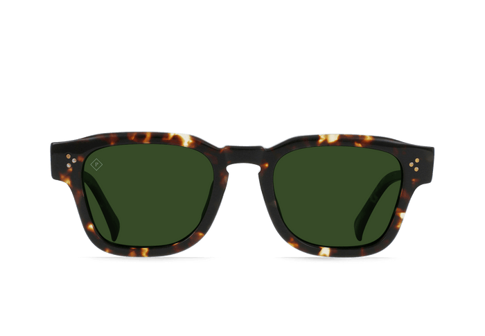 RECE-Brindle Tortoise / Green Polarized