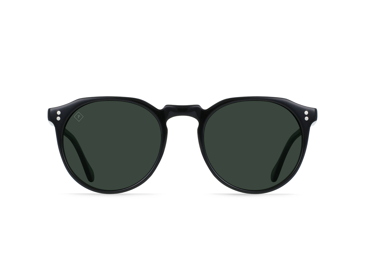 REMMY-Crystal Black / Green Polarized