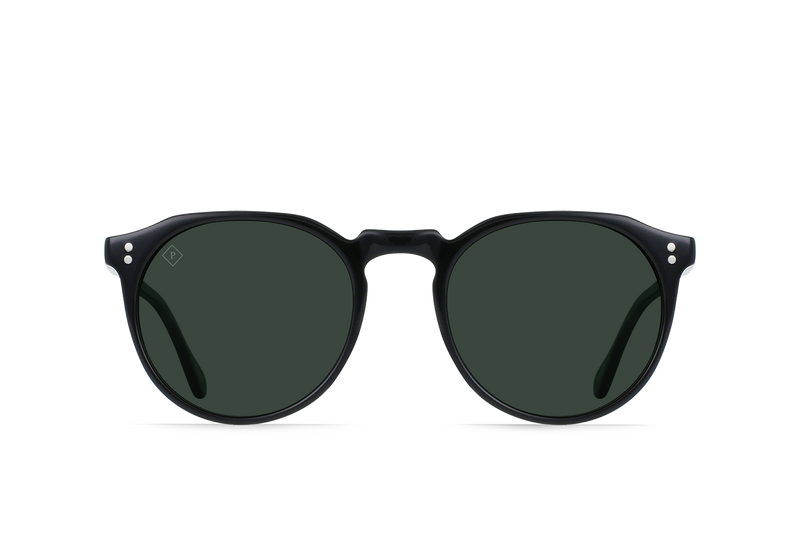 REMMY-Crystal Black / Green Polarized