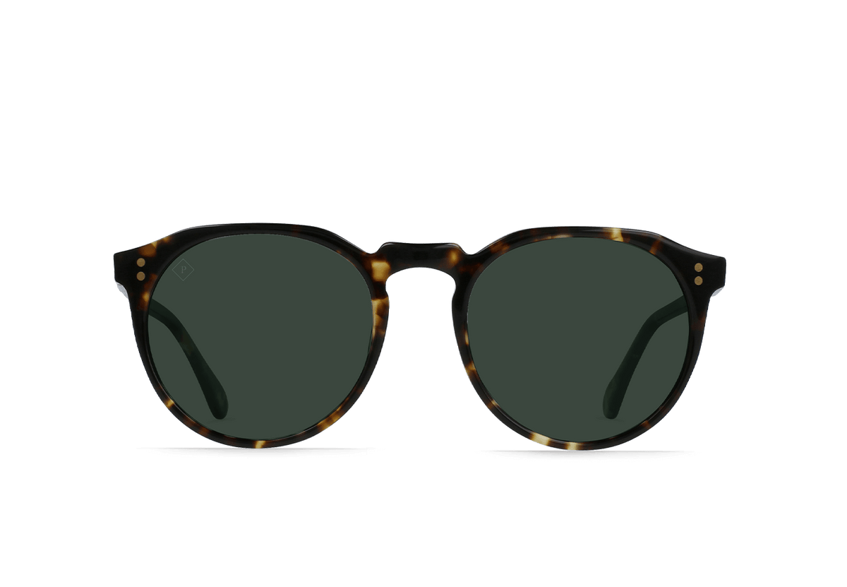 REMMY-Brindle Tortoise / Green Polarized