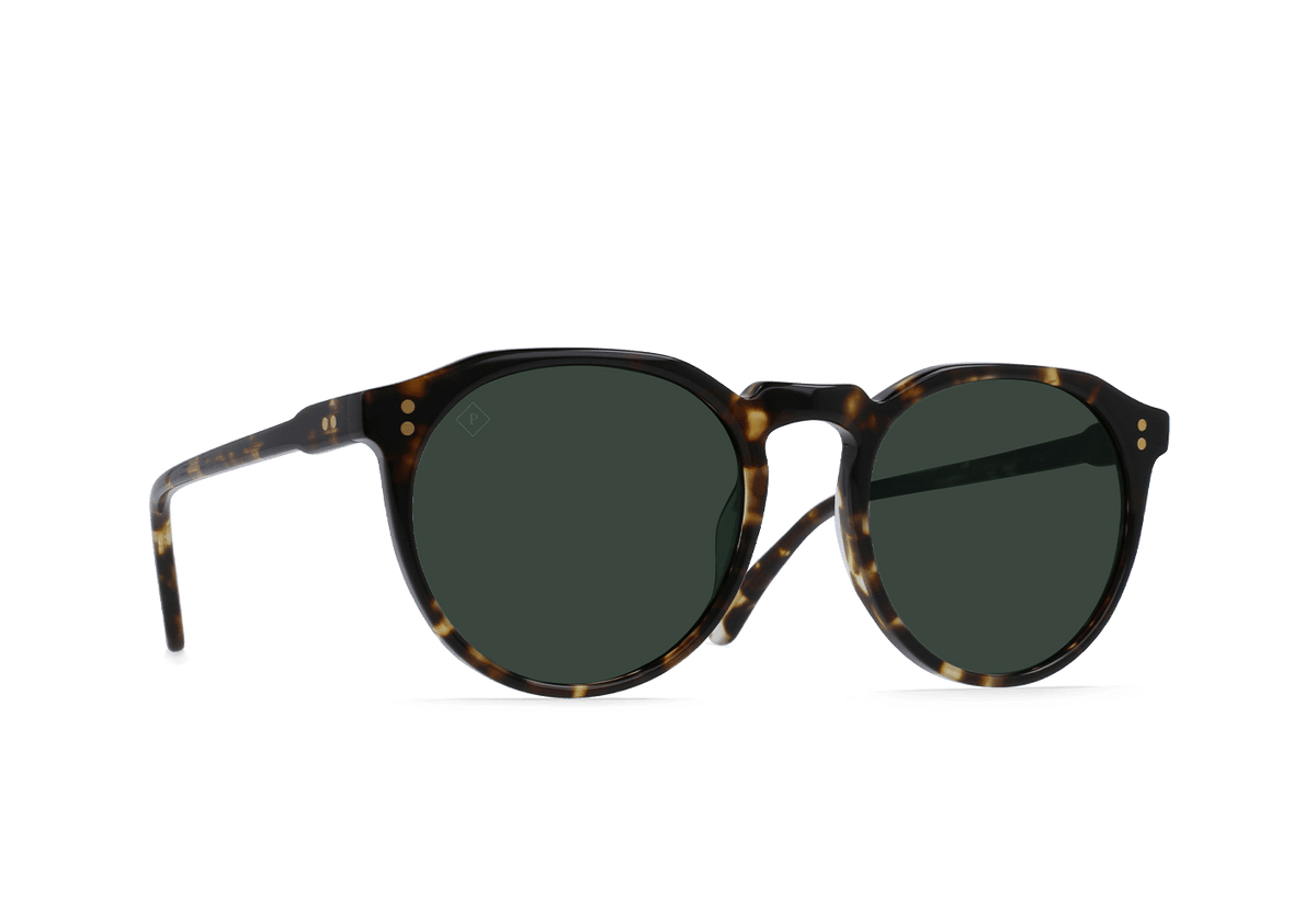 REMMY-Brindle Tortoise / Green Polarized