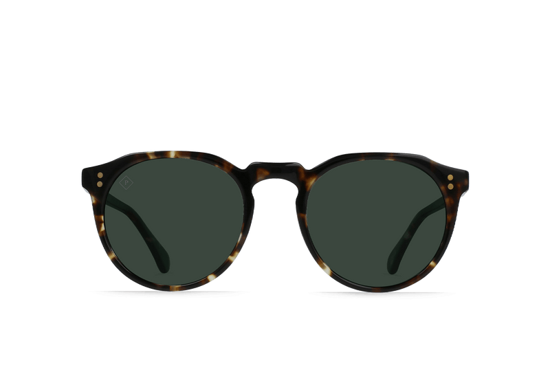 REMMY-Brindle Tortoise / Green Polarized