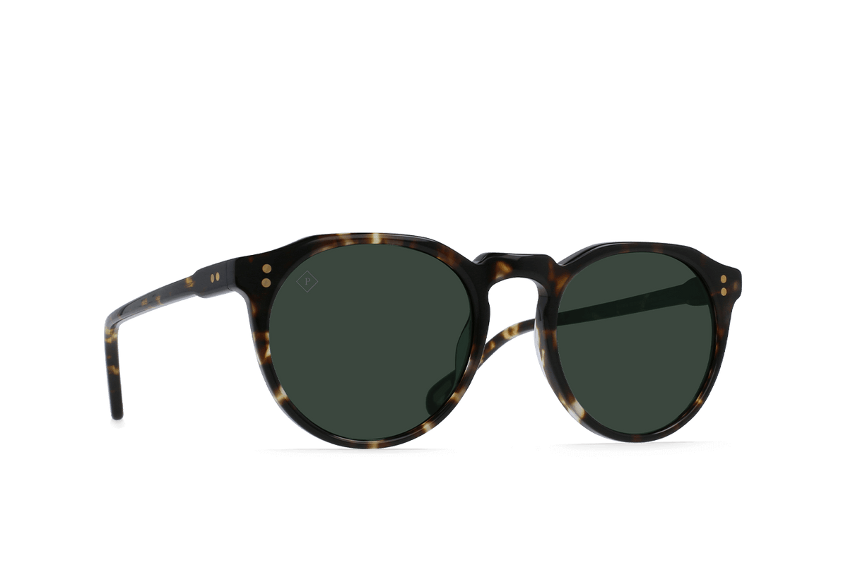 REMMY-Brindle Tortoise / Green Polarized