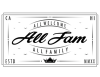 ALL FAM ALL WELCOME T (CRM/BLK)