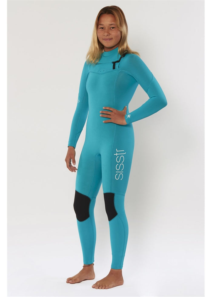 Youth Seven Seas 3/2 Chest Zip Full Wetsuit