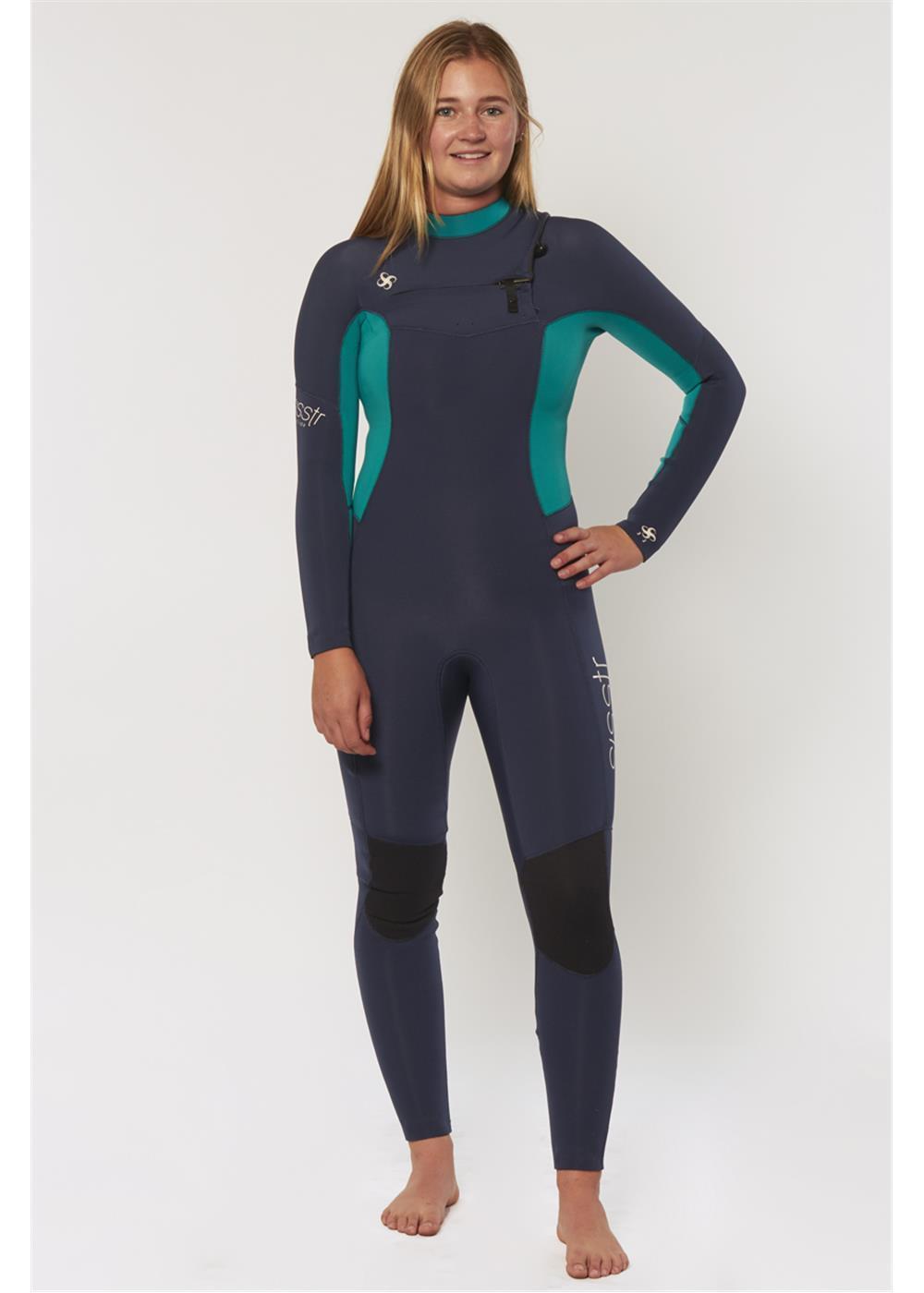 Youth Seven Seas 3/2 Chest Zip Full Wetsuit