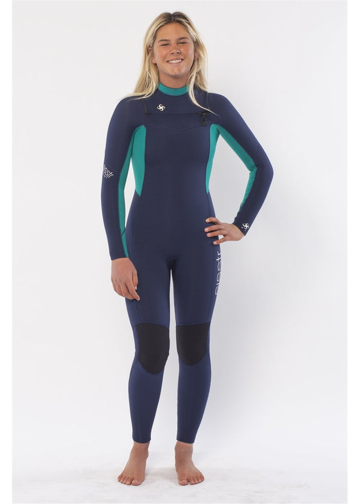 Youth Seven Seas 4/3 Chest Zip Full Wetsuit