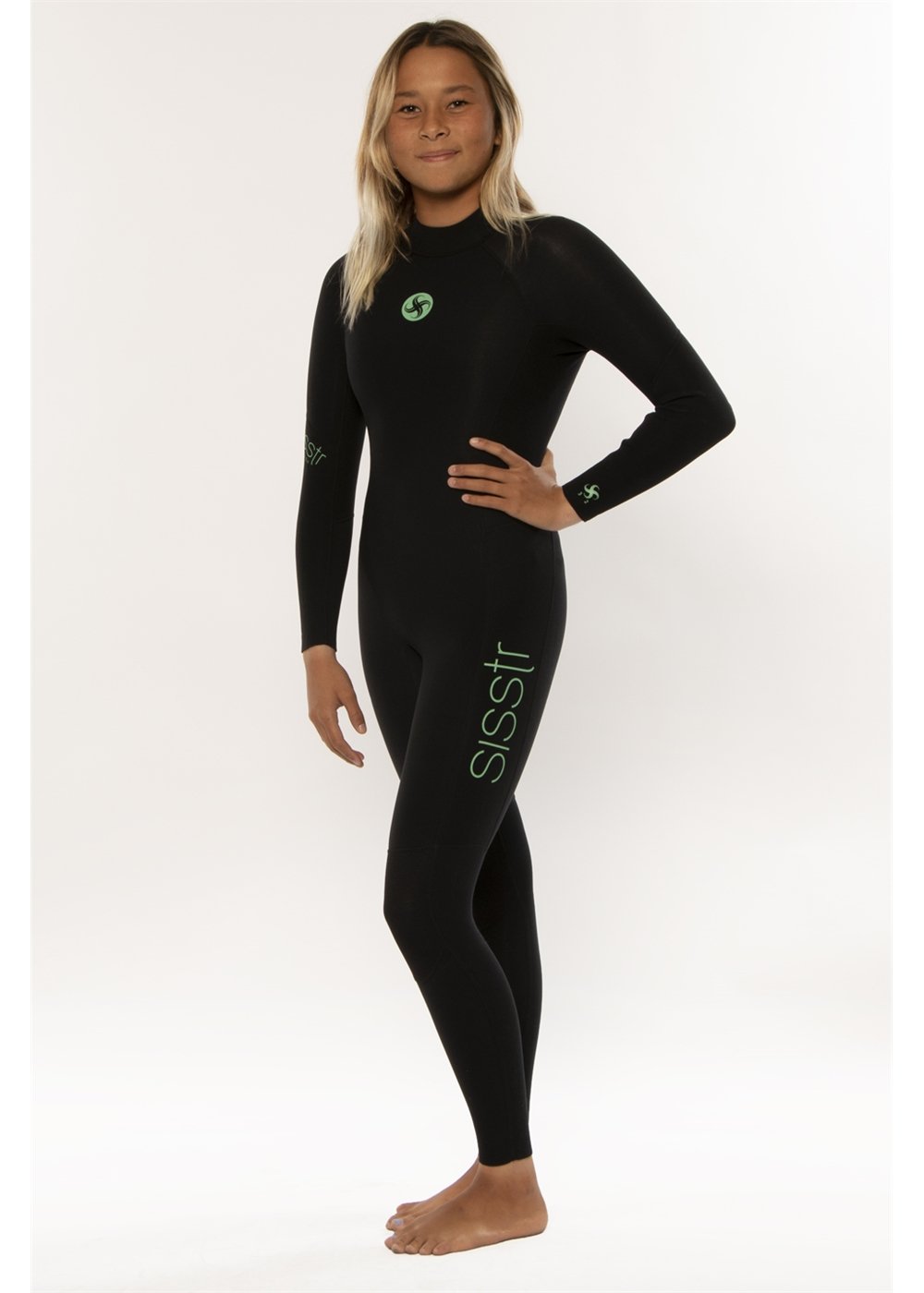 Youth Summer Seas 3/2 Back Zip Wetsuit