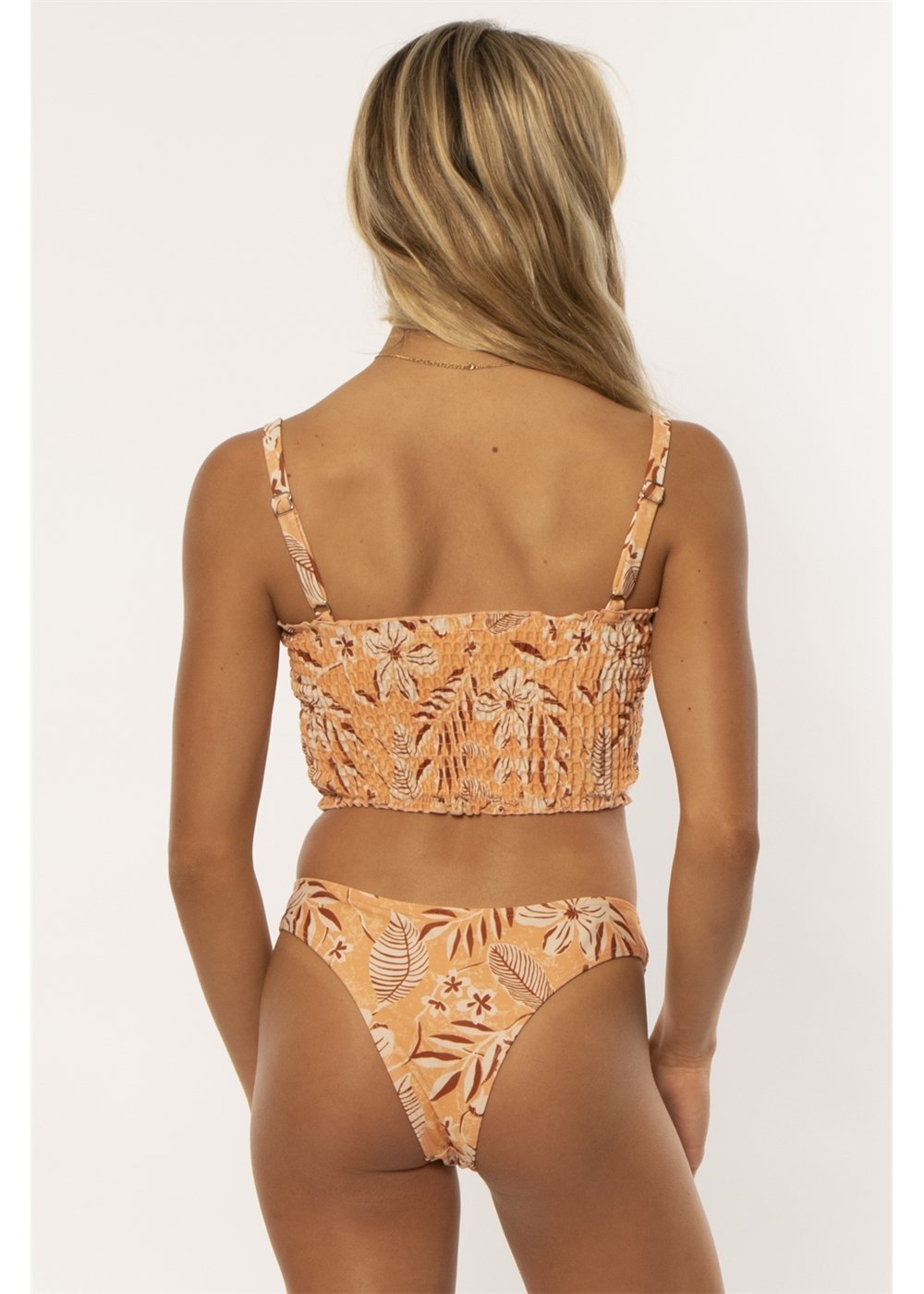 Aloha Sea Foam Bandeau Top Swim Top