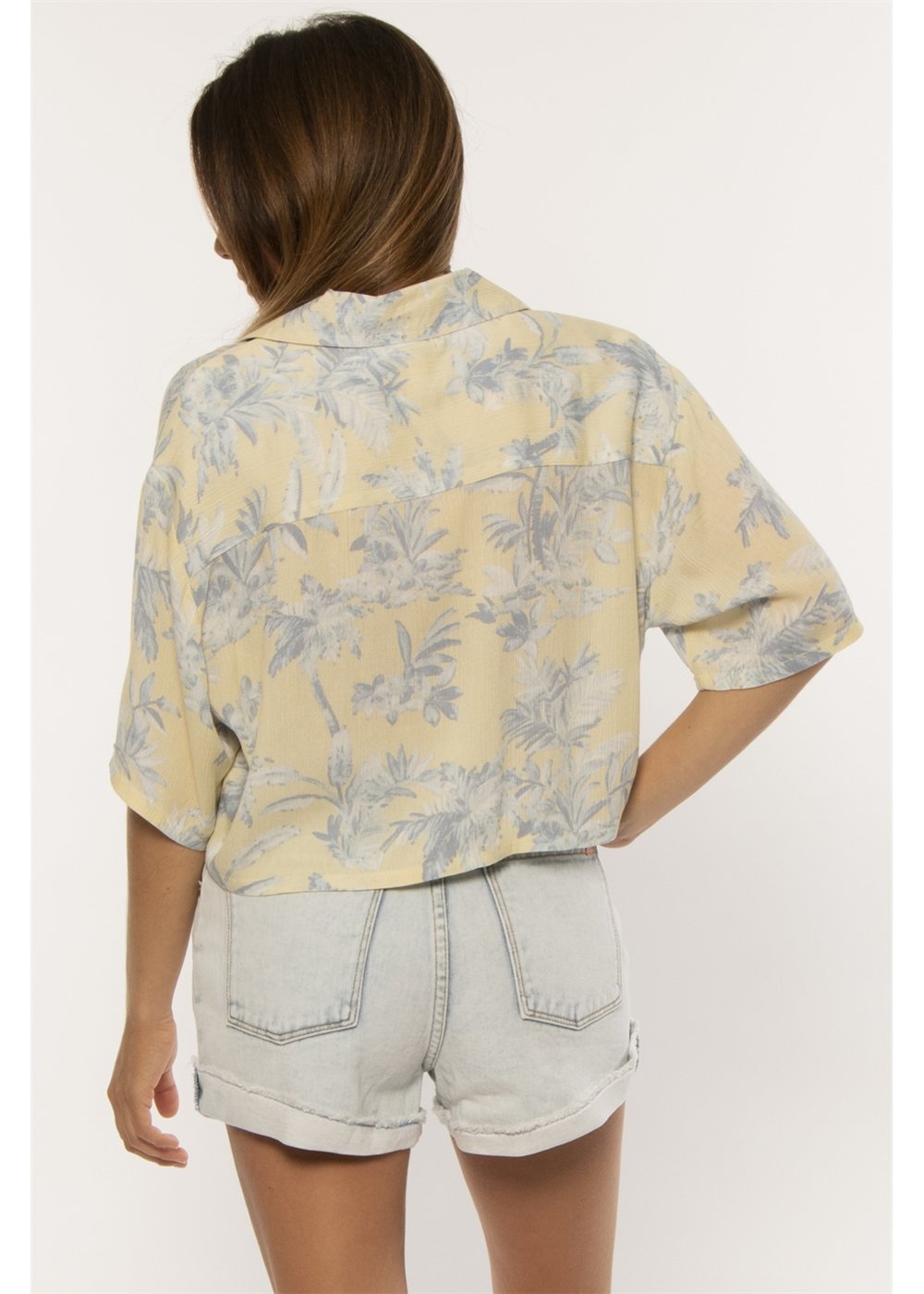 Aspen Woven Ss Top