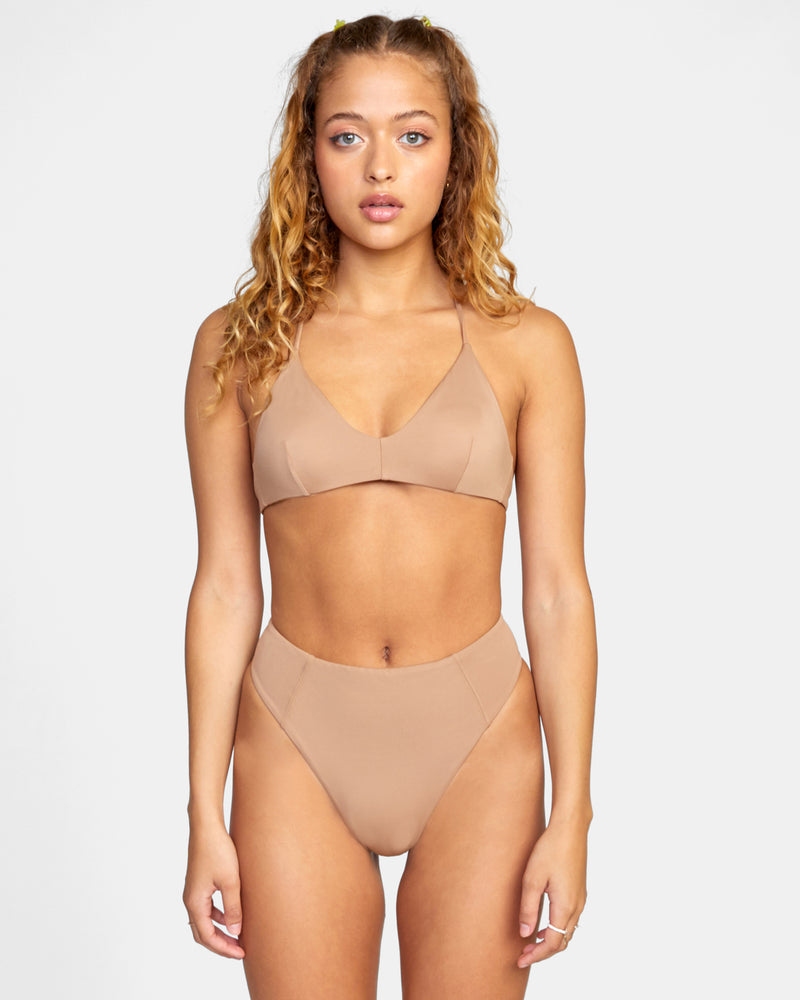 Women's Solid High Rise Cheeky