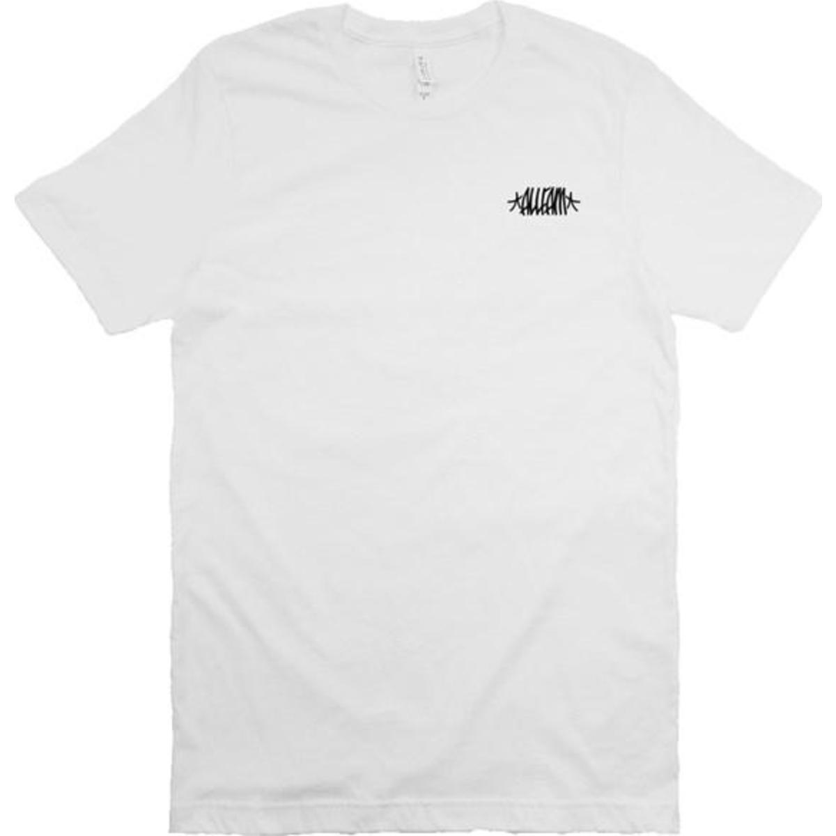 AF BAY BOMBERS ALLFAM T SHIRT (WHT/BLK)