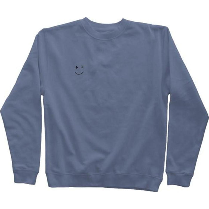 AF SMILEY CREW NECK (BLU/BLK)