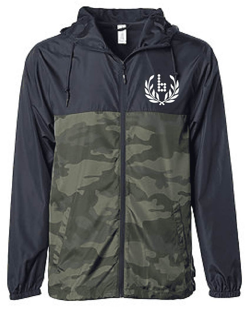 Camo Windbreaker Jacket