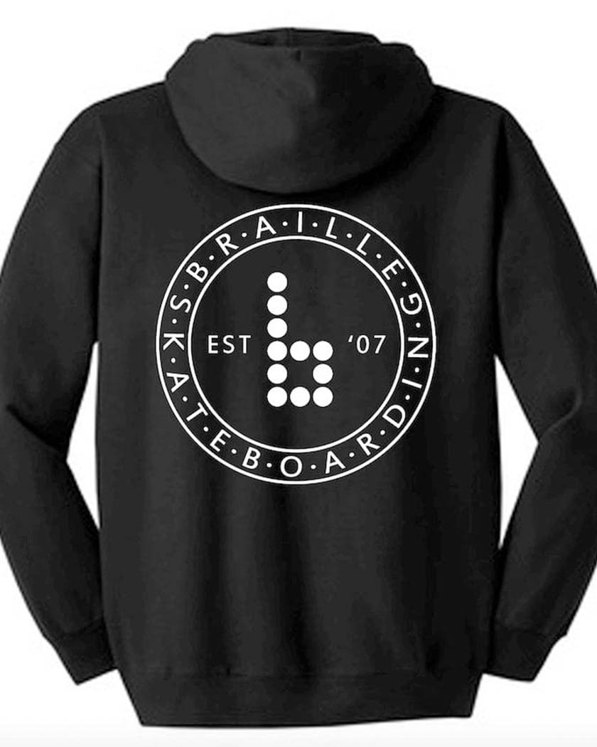 Braille Circle Hoodie