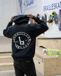 Braille Circle Hoodie