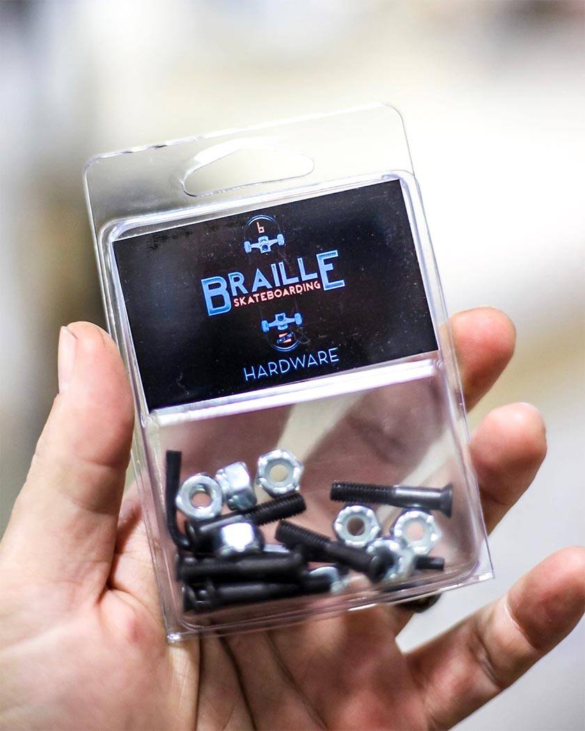 Braille Skateboard Hardware