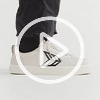 CATIBA PRO Skate Off-White Canvas Vintage White Suede Black Logo Sneaker Men