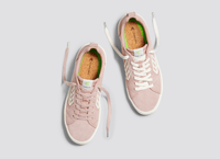 CATIBA PRO Skate Rose Suede and Canvas Ivory Logo Sneaker Men