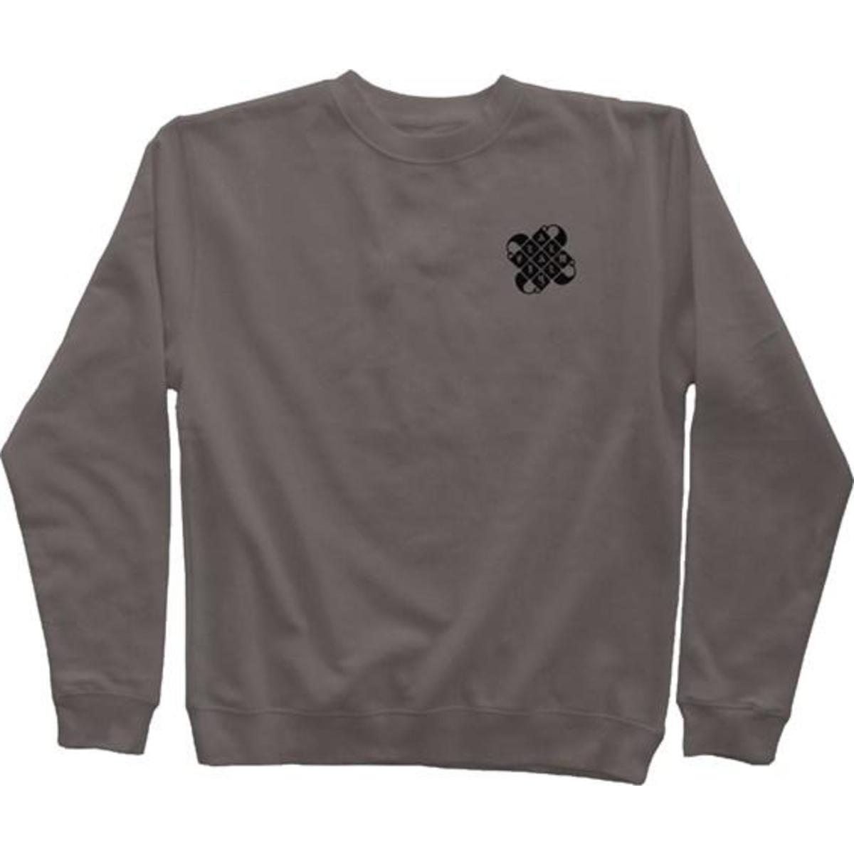 AF BLACK DIAMOND CREW NECK (GRY/BLK)