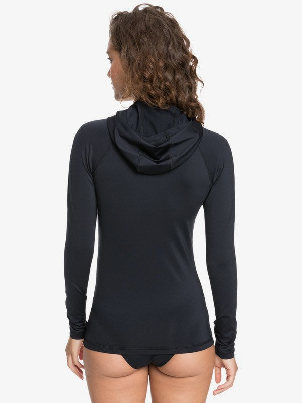 Women's Roxy Essentials Hoodie 2 Long Sleeve Surf Tee