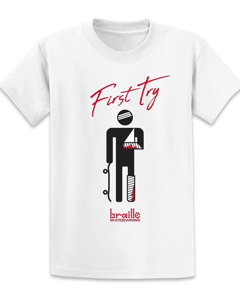 Broken Arm First Try Skate Tee Shirt