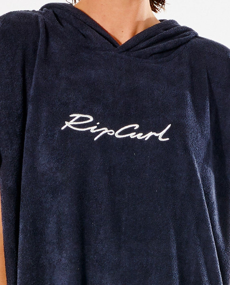 SCRIPT HOODED TOWEL