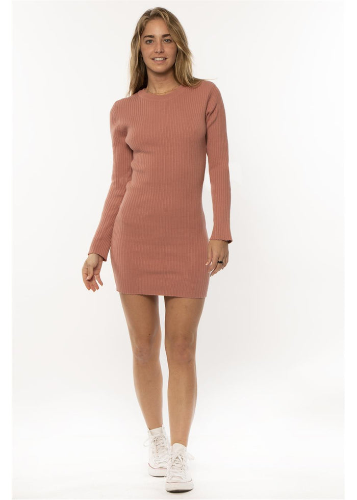 Hidden Cove Ls Knit Dress