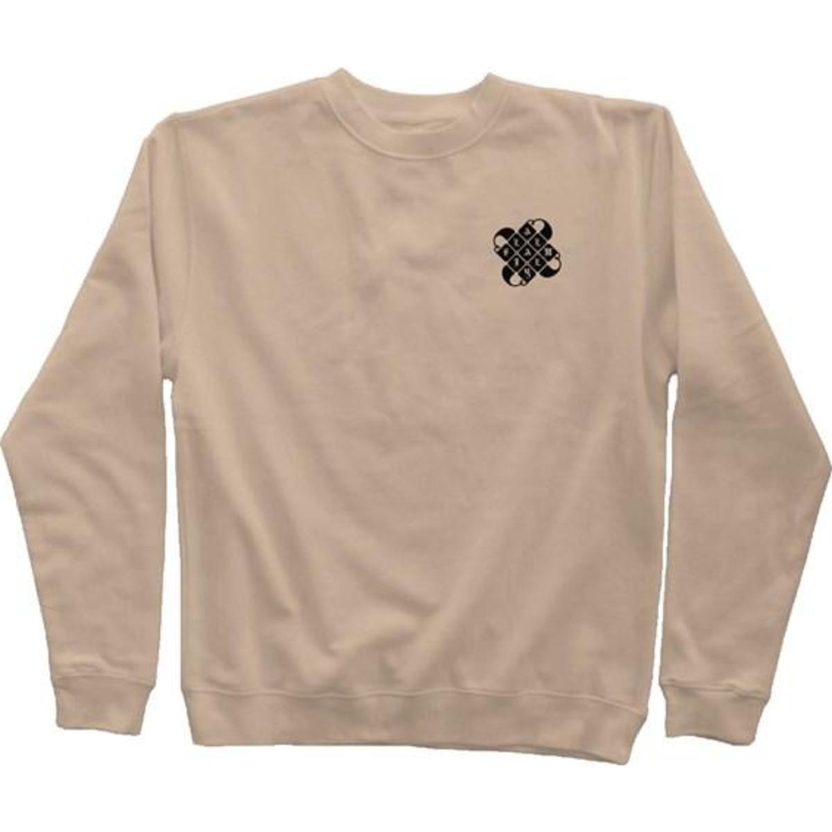 AF BLACK DIAMOND CREW NECK (SAND/BLK)