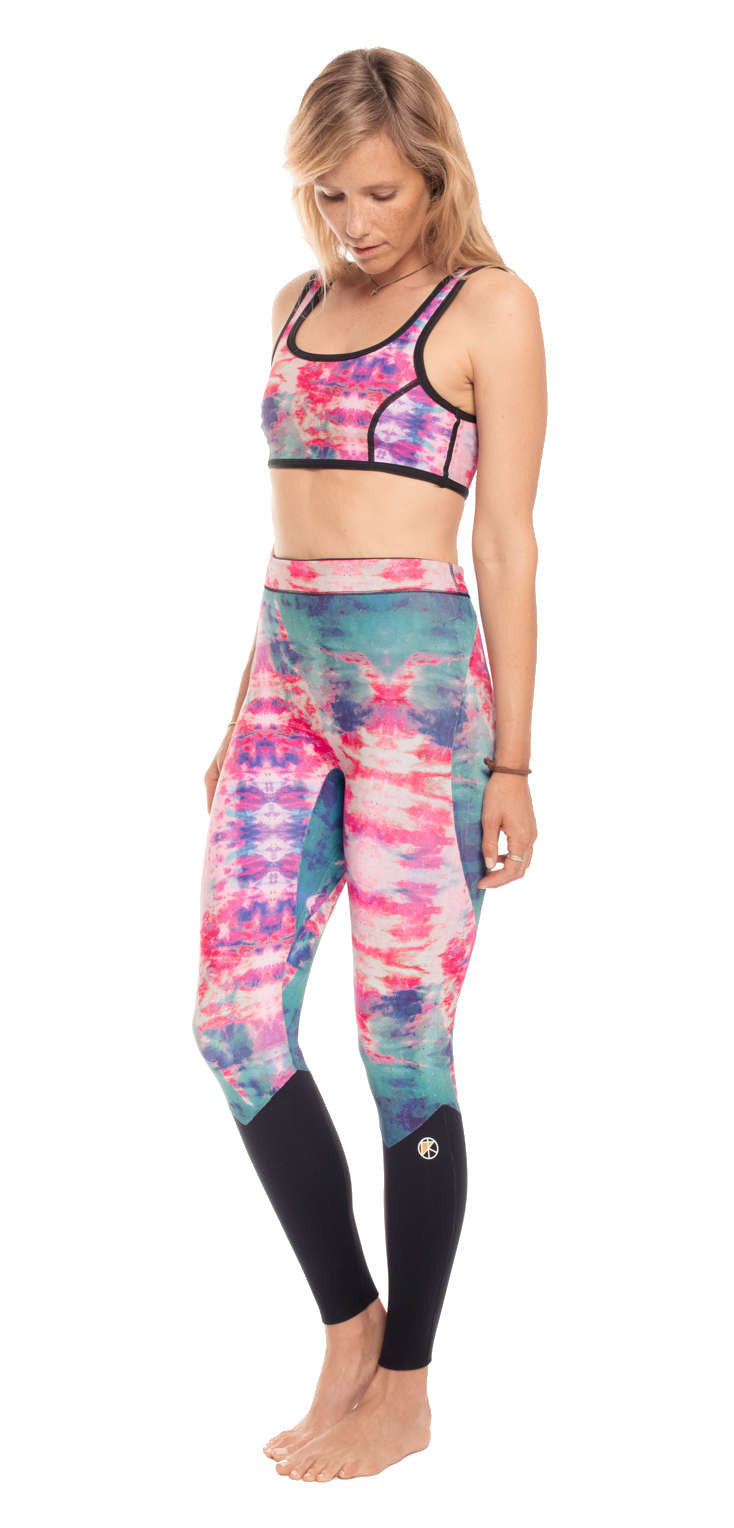 2mm Psychedelic Reversible Surf Leggings