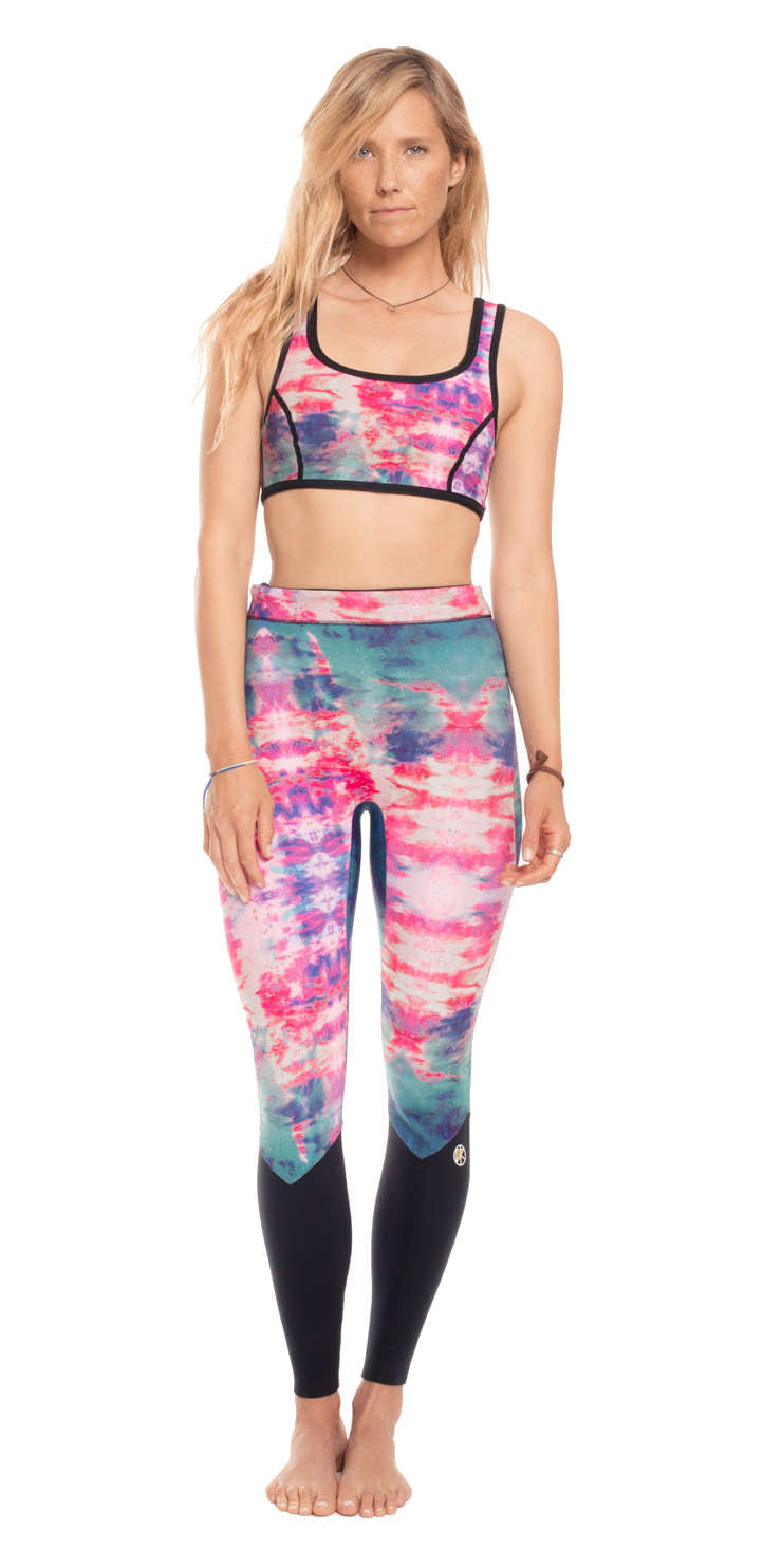 2mm Psychedelic Reversible Surf Leggings