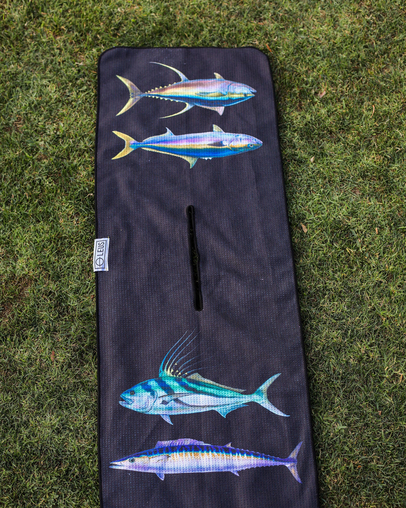 Amadeo Bachar Fish Stack Golf ECO Towel