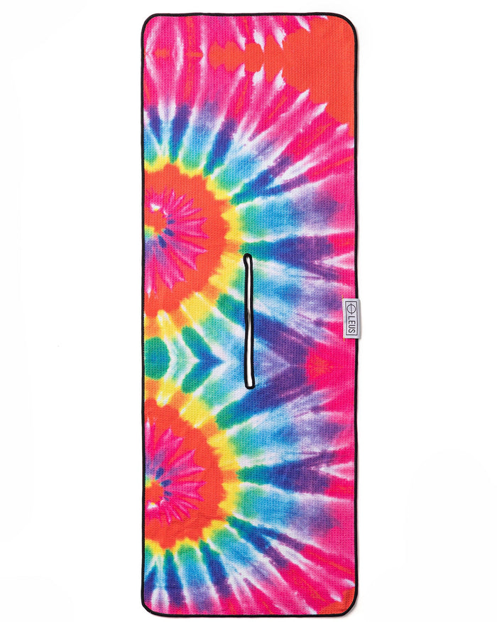 Tie Dye Rainbow Golf ECO Towel