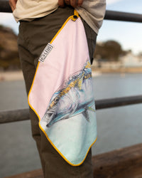 Amadeo Bachar Yellowtail Fishing ECO Towel