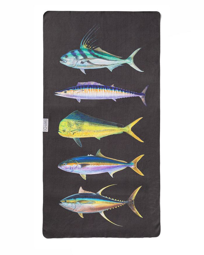 Amadeo Bachar Fish Stack Outdoor ECO Towel