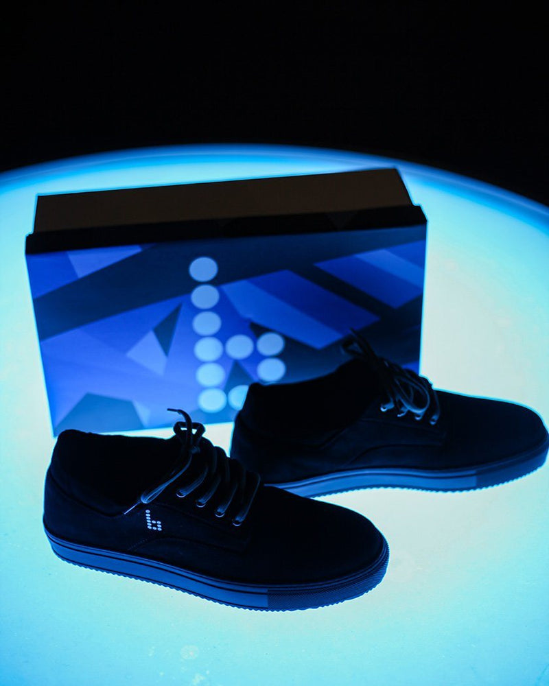 Black Out Braille Skate Shoes