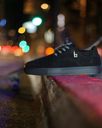 Black Out Braille Skate Shoes