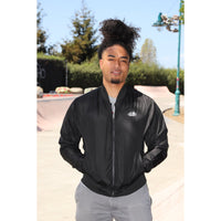 BAY BOMBERS JACKET (BLK/WHT)