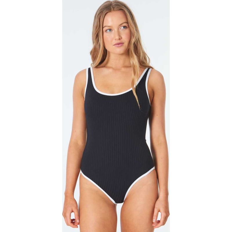 Premium Surf Cheeky Coverage One Piece in Jade