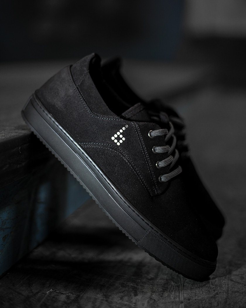 Black Out Braille Skate Shoes