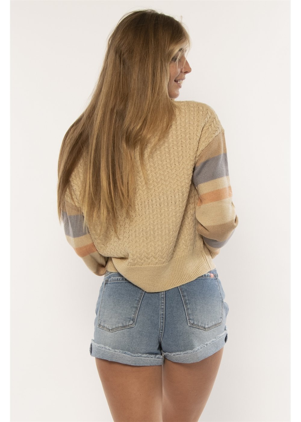 Pearl Ls Sweater Top